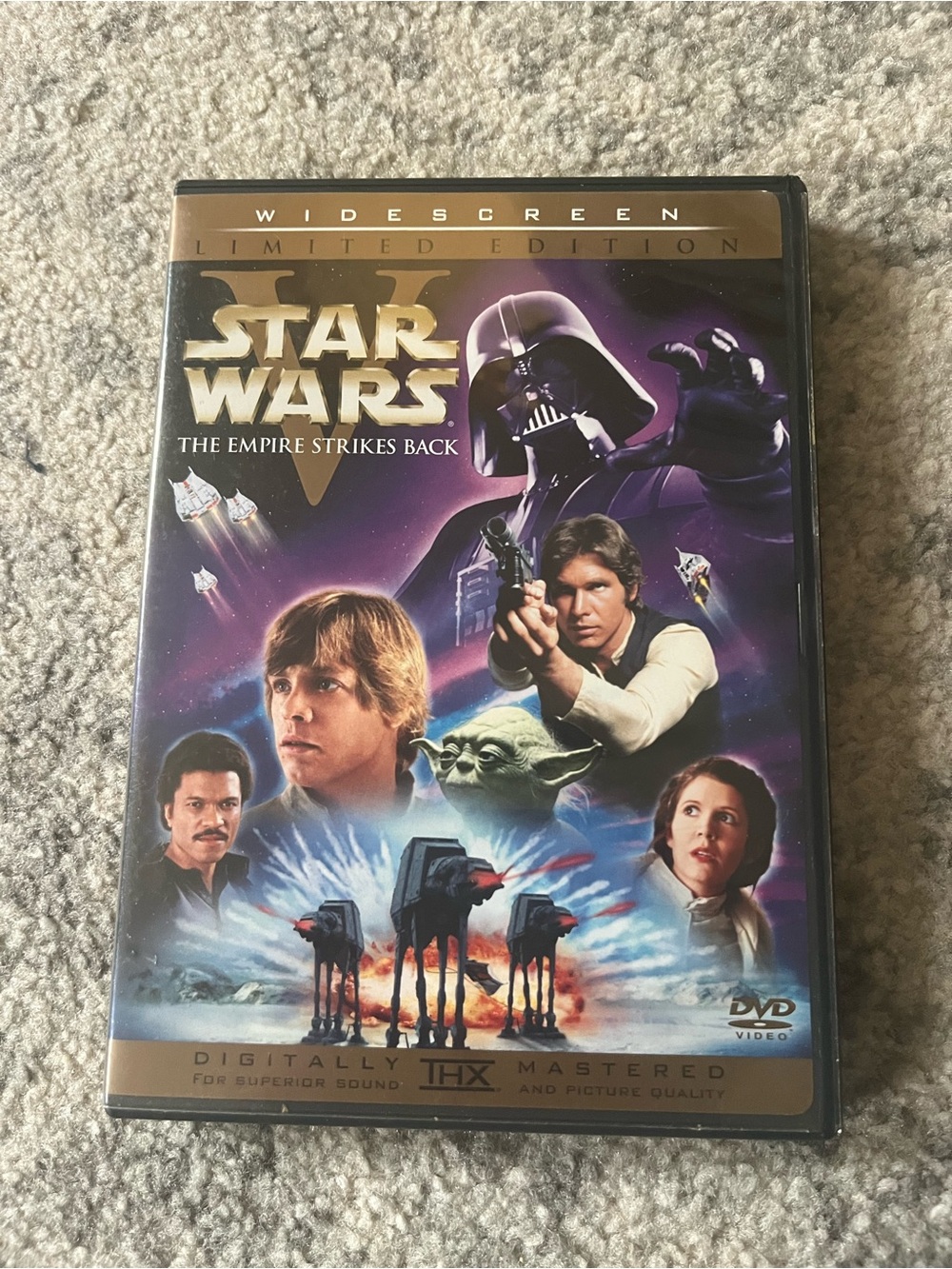 Star Wars: The Empire Strikes Back DVD 2004 Limited Edition THX Digitally